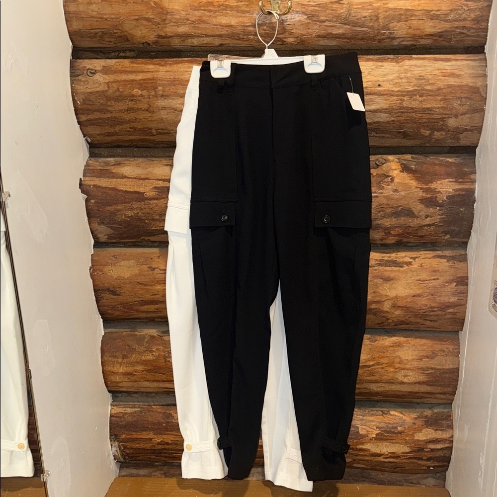 😍2!! NWT & Like New Joie Black and White Apparel Joggers